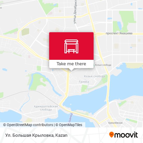 Ул. Большая Крыловка map