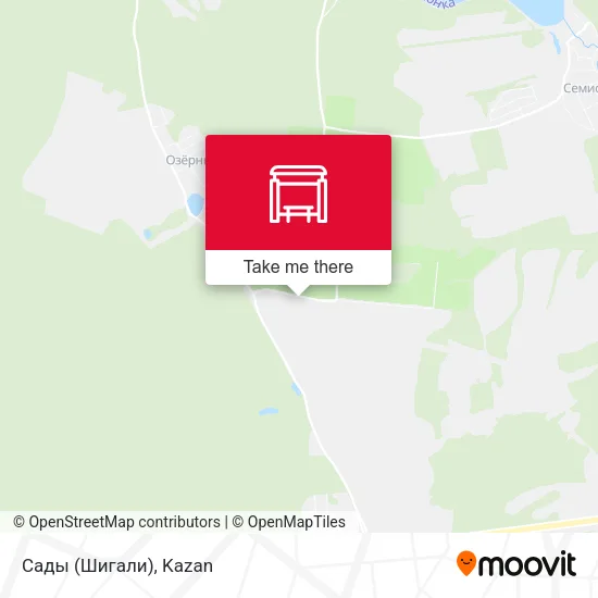 Сады (Шигали) map