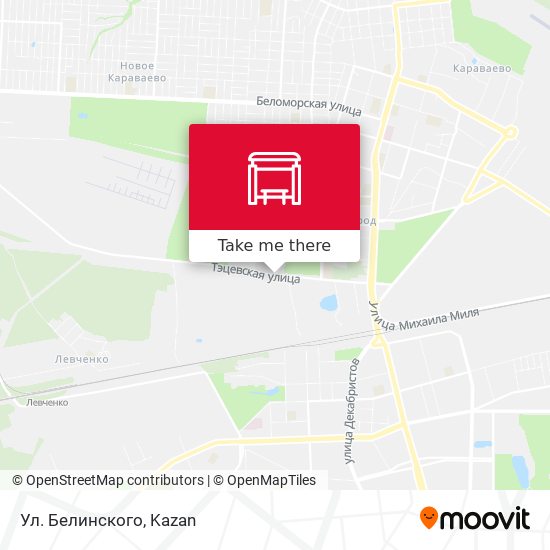 Ул. Белинского map