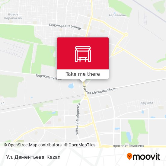 Ул. Дементьева map