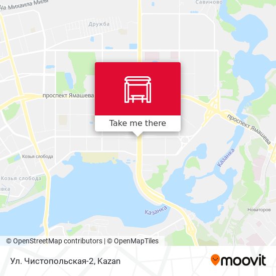 Ул. Чистопольская-2 map