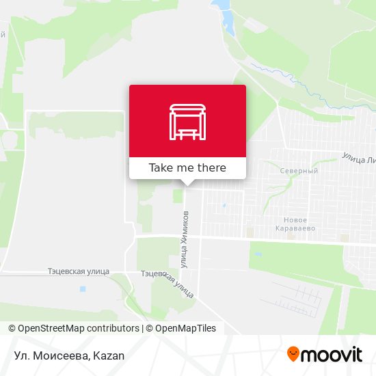 Ул. Моисеева map