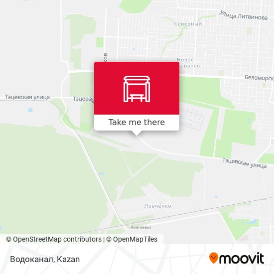 Водоканал map