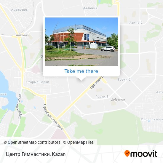 Центр Гимнастики map