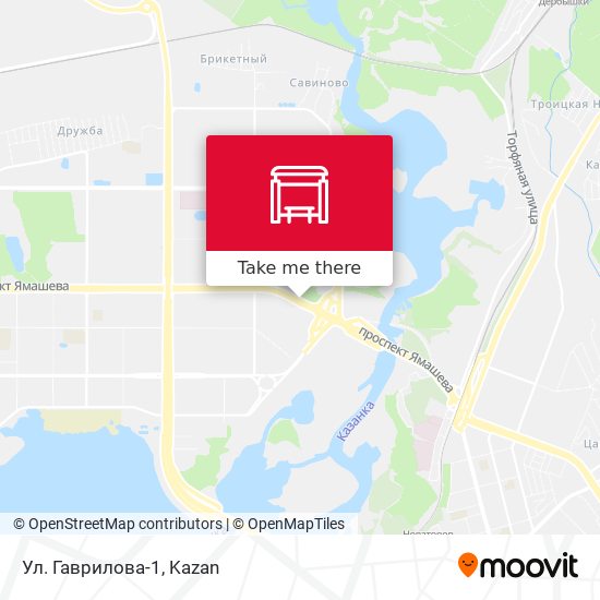 Ул. Гаврилова-1 map