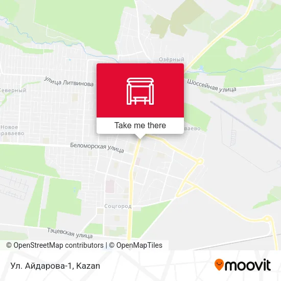 Ул. Айдарова-1 map