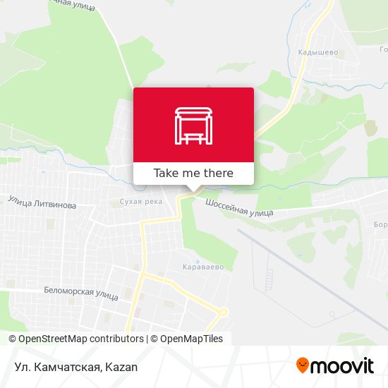 Ул. Камчатская map