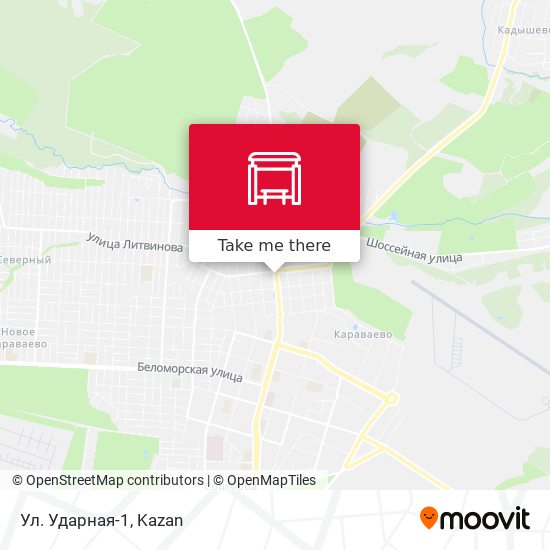 Ул. Ударная-1 map