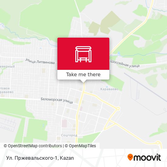 Ул. Пржевальского-1 map