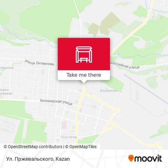 Ул. Пржевальского map