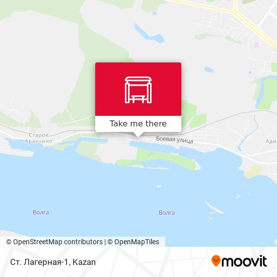 Ст. Лагерная-1 map