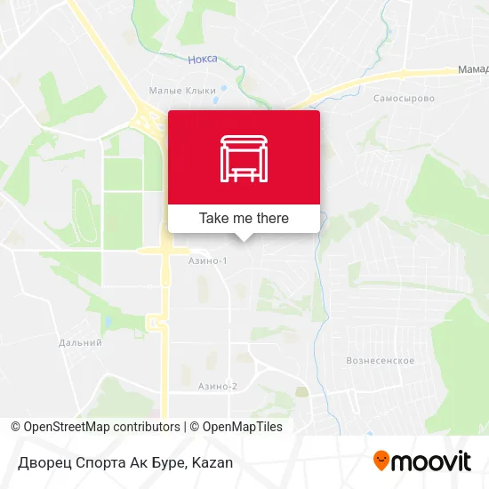 Дворец Спорта Ак Буре map