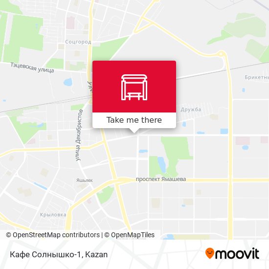 Кафе Солнышко-1 map