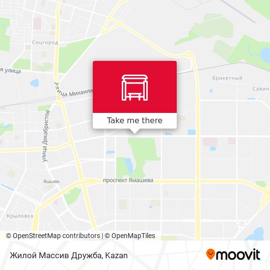 Жилой Массив Дружба map