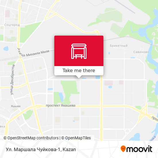 Ул. Маршала Чуйкова-1 map