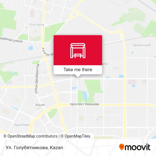 Ул. Голубятникова map