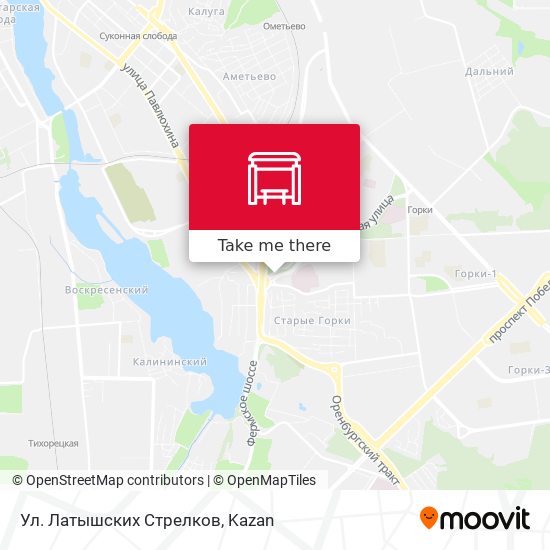 Ул. Латышских Стрелков map