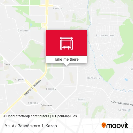 Ул. Ак.Завойского-1 map