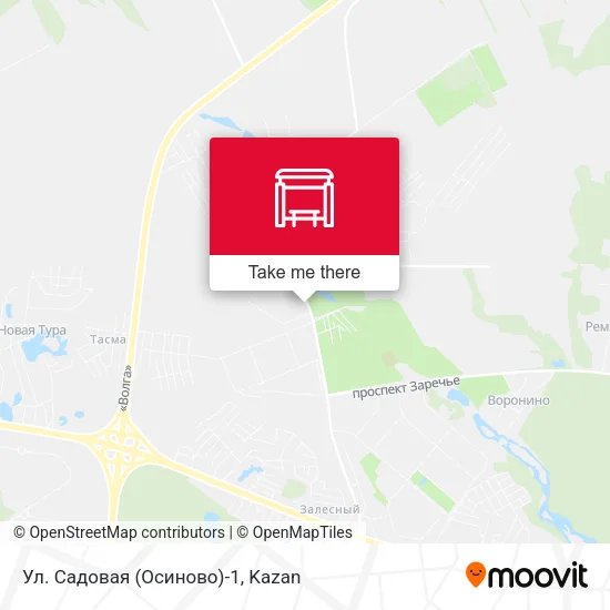 Ул. Садовая (Осиново)-1 map