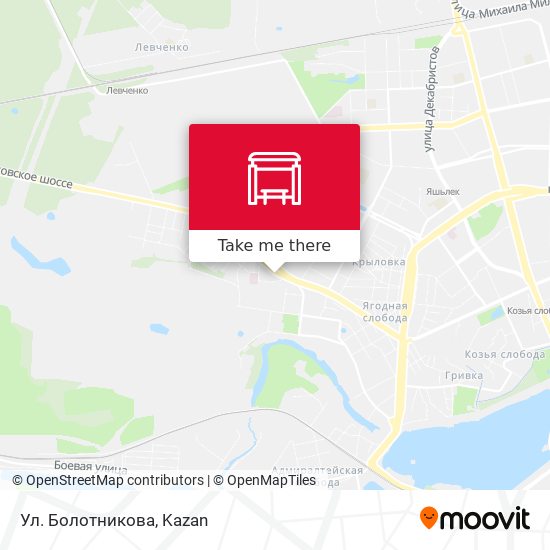 Ул. Болотникова map