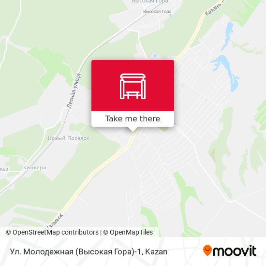 Ул. Молодежная (Высокая Гора)-1 map