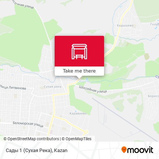 Сады 1 (Сухая Река) map