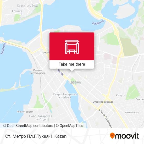 Ст. Метро Пл.Г.Тукая-1 map