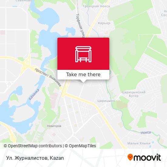 Ул. Журналистов map