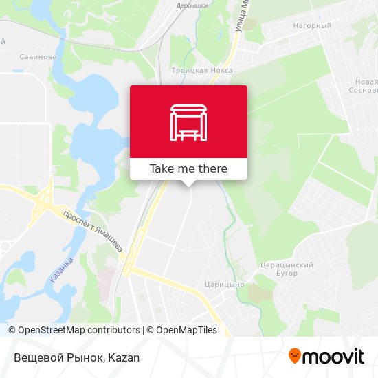Вещевой Рынок map