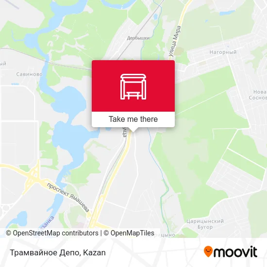 Трамвайное Депо map