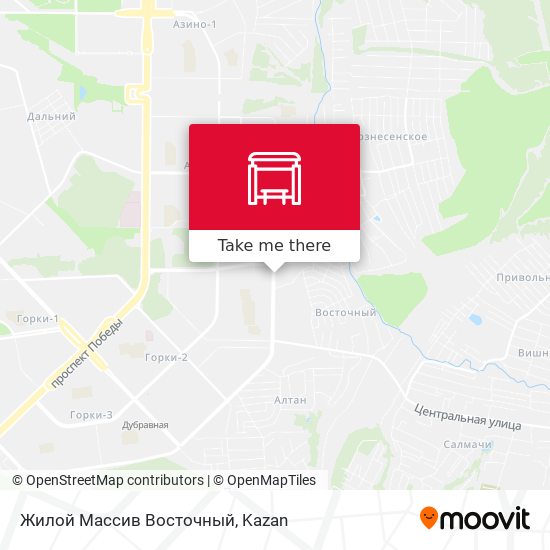 Жилой Массив Восточный map