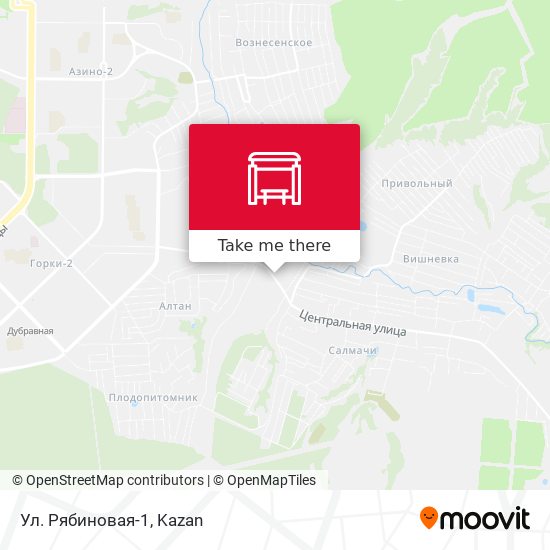 Ул. Рябиновая-1 map