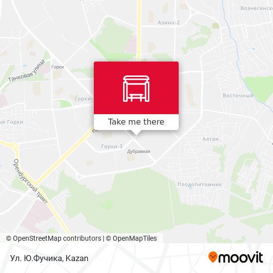 Ул. Ю.Фучика map