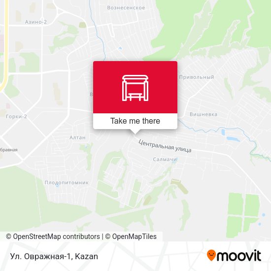 Ул. Овражная-1 map