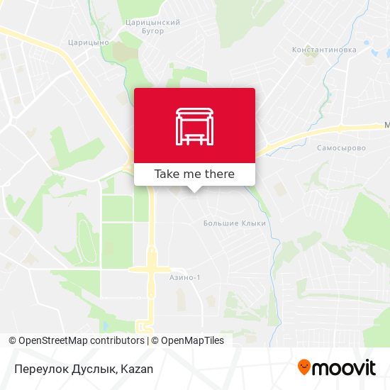 Переулок Дуслык map
