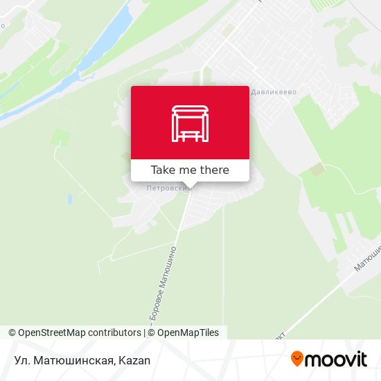 Ул. Матюшинская map