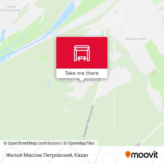 Жилой Массив Петровский map