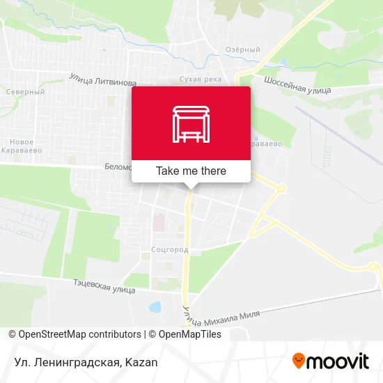 Ул. Ленинградская map
