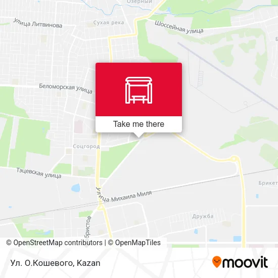 Ул. О.Кошевого map
