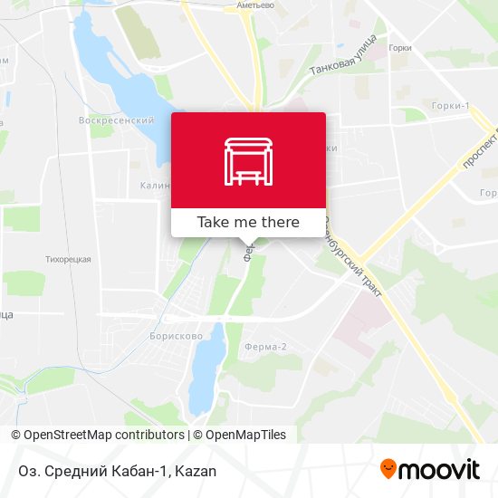 Оз. Средний Кабан-1 map