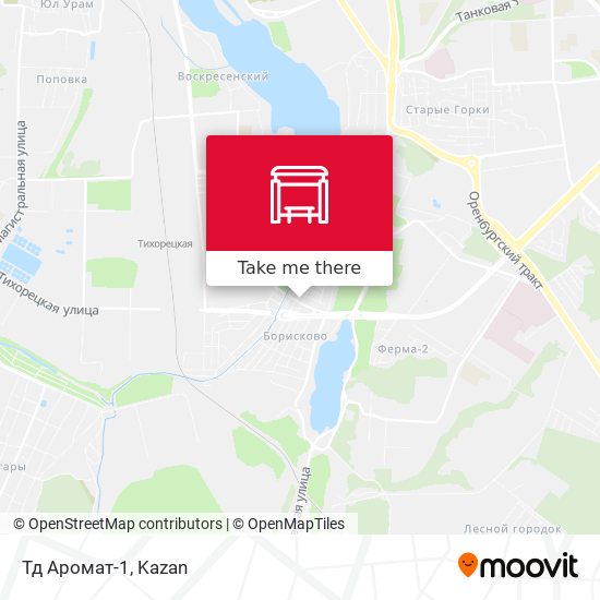 Тд Аромат-1 map
