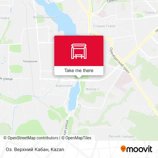 Оз. Верхний Кабан map