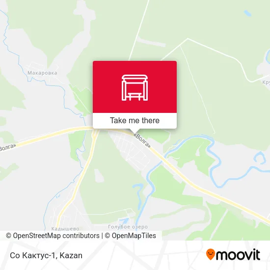 Со Кактус-1 map