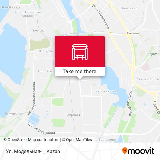Ул. Модельная-1 map