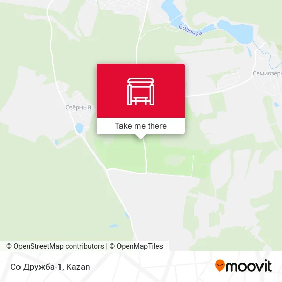 Со Дружба-1 map