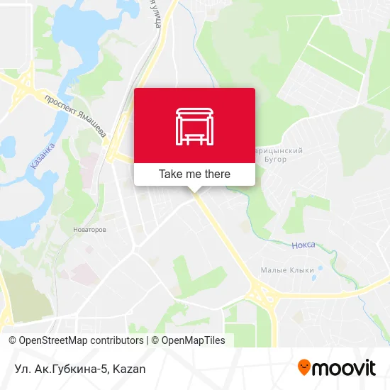 Ул. Ак.Губкина-5 map