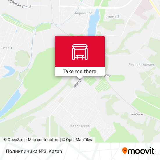 Поликлиника №3 map