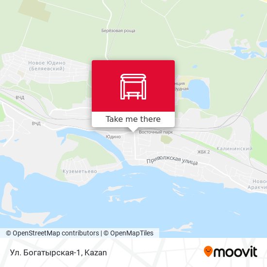 Ул. Богатырская-1 map
