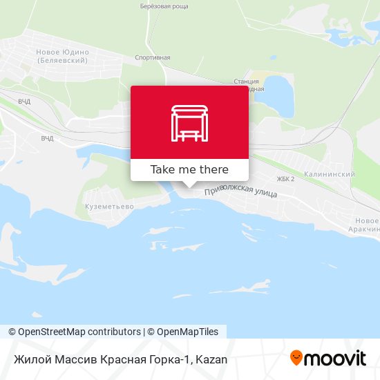 Жилой Массив Красная Горка-1 map
