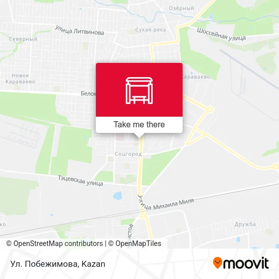 Ул. Побежимова map